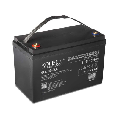 Аккумулятор KOLBEN PER4MANCE 12В 100Ач 330x171x215 мм GPL 12-100