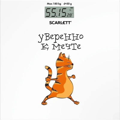 Весы Scarlett SC-BS33E104,напольные, Уверенно к мечте