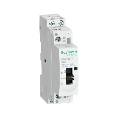 Контактор Systeme Electric City9 set 2p 2но 20a ac 230в-230в (ранее