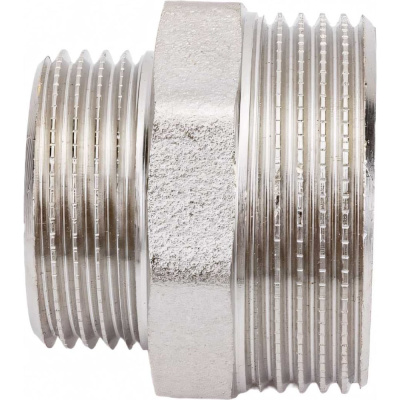 Переходной ниппель STI 1 1/4" х 1" никелированный
