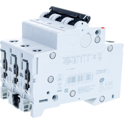 Автоматический модульный выключатель ABB 3п C S203 6кА 25А