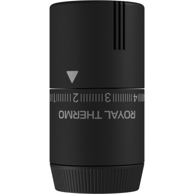 Термоголовка жидкостная Royal Thermo Design М30х1,5 (черный soft touch)