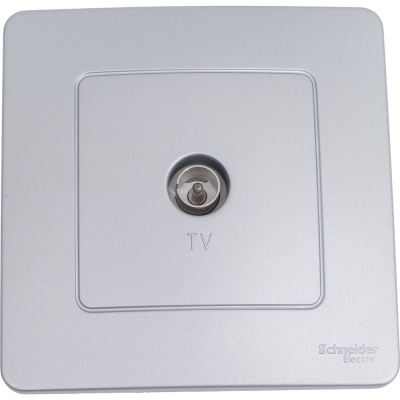 TV розетка Systeme Electric Blanca внутр Алюминий SE