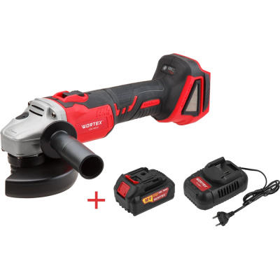 Угловая аккумуляторная шлифмашина WORTEX CAG 1812 E ALL1