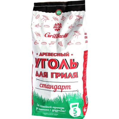 Древесный уголь для гриля Grillkoff стандарт