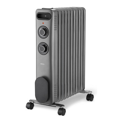 Масляный обогреватель Centek CT-6232-11 (серый) 11 секций (30м) 2500Вт, 3 режима защита от перегрева CT-6232-11 GRAY