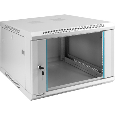 Шкаф телекоммуникационный ExeGate 19 настенный 6U EC-WM-6U.600.G.GREY 19”, 6U, 600x600x370mm ШхГхВ