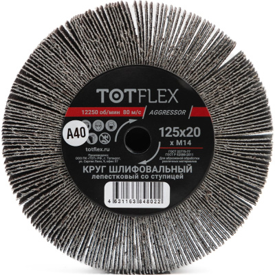 Универсальный радиальный лепестковый круг TOTFLEX 4631163848022