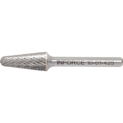 Бор-фреза форма L /конус с закругленной головой/ DC 12х25/70 хв Inforce