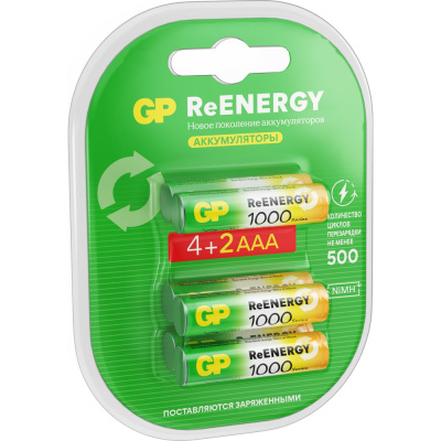 Перезаряжаемый аккумулятор GP 100AAAHC 15920387