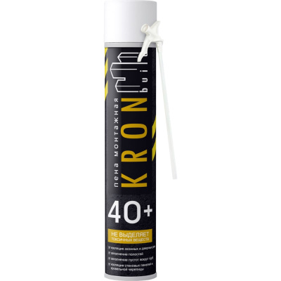 Бытовая монтажная пена Kronbuild 40+