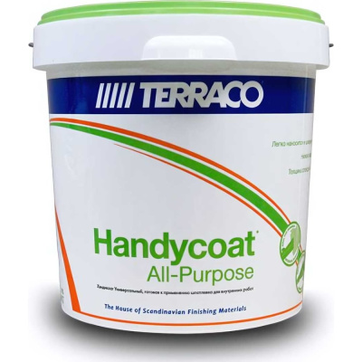 Шпатлевка универсальная легкого затирания Handycoat All-Purpose 25 кг TERRACO