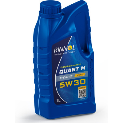 Моторное масло RINNOL QUANT М X-DRIVE синтетическое, 5W-30, 1 л