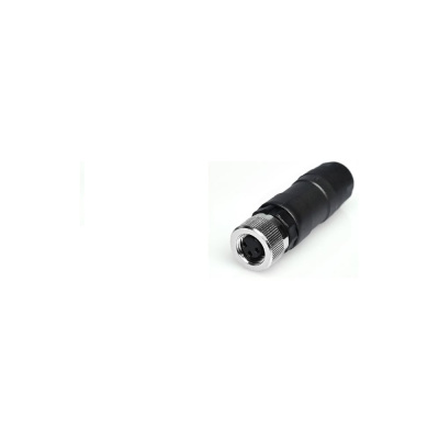 Соединитель клеммный VELLEDQ M8-F03T, Розетка, Прямой с клеммником, Пластик 3-PIN IP6560 AC/DC, 08-00024639