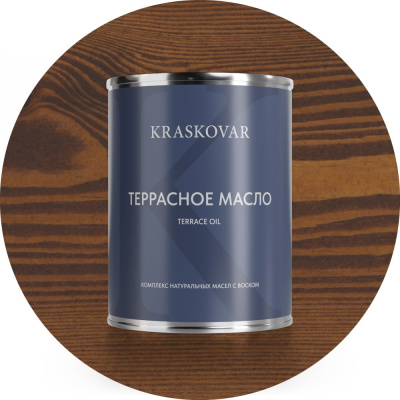 Масло для террас Kraskovar Deco Oil Terrace 1601