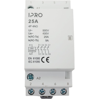 Контактор IPRO 25а 4п