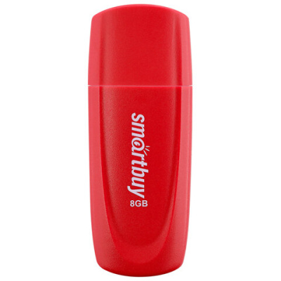 Память Smart Buy "Scout" 8GB, USB 2.0 Flash Drive, красный