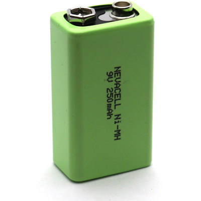 Аккумулятор Nevacell Unique Energy Ni-Mh 9V 250 mAh box 2