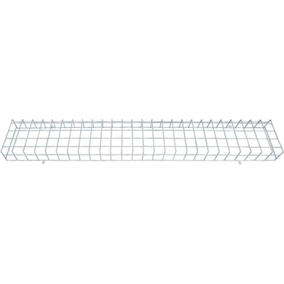 Защитная решетка JazzWay 1320х230х96 белая