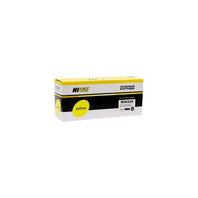 Картридж Hi-Black W2032X / HP 415X желтый без чипа для HP Color LaserJet Pro M454dn / M479dw, №415X, Y, 6K