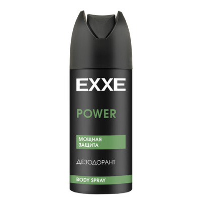 Дезодорант аэрозольный мужской 150 мл EXXE MEN POWER "Мощная защита", С0007826