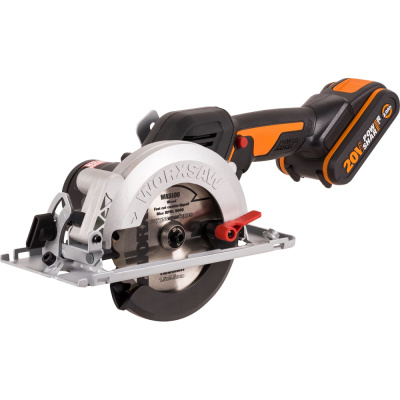 Компактная аккумуляторная циркулярная пила WORX WX531 — эффективное решение для распила различных материалов вдали от