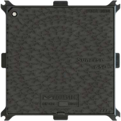 Люк чугунный квадратный Sunrise 650 С250 Aquastok