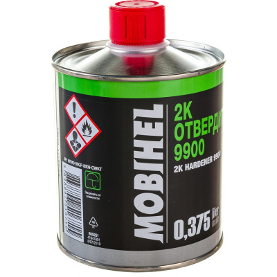 Отвердитель для акриловой эмали Mobihel 9900, банка, 375 мл