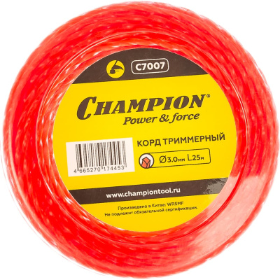 Корд Twisted Square CHAMPION