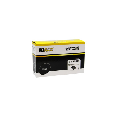 Картридж Hi-Black CE505X / HP 05X с чипом для HP LJ P2055/P2050/Canon №719H, 6,5K HB-CE505X