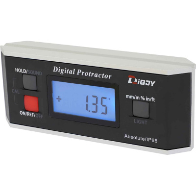 Уровень-угломер DIGJY электронный 150x61x30мм IP65 Bluetooth