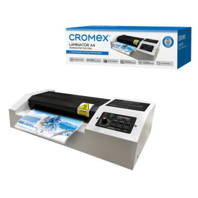 Ламинатор Cromex FGK-230L, формат А4, толщина пленки 60-250 мкм, скорость 50 см/мин