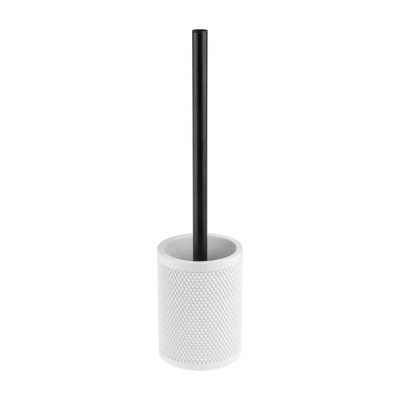 Ершик с подставкой PURE SERENITY PERFECTO LINEA белый 35-710104