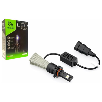 Комплект ламп Clearlight LED Flex HB3, 3000 Лм, 6000 K, 2 шт