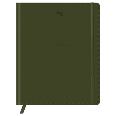 Дневник 1-11 кл. 48л. (твердый) BG "Моноколор. Джунгли", иск. кожа, тиснение, ляссе, на резинке