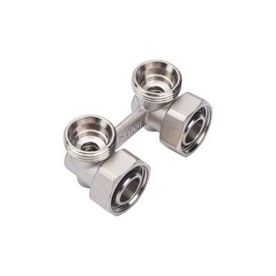 Узел нижнего подключения для двухтрубной системы STOUT угловой 3/4 SVH 0004