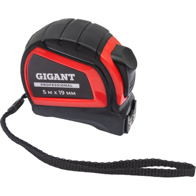 Рулетка Gigant Professional с автостопом 5м 19мм GPGW-02 пригодится в хозяйстве и на строительной площадке