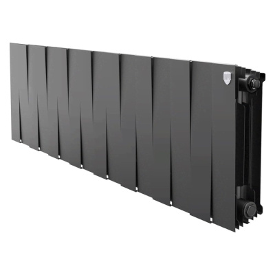 Радиатор биметаллический ROYAL THERMO PianoForte 300 Чёрный - 16 секц.