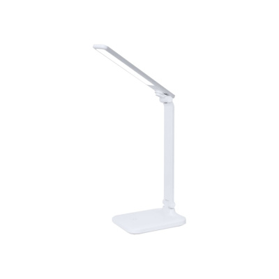 Led светильник настольный Ultraflash UF-800 C01 белый (8Вт, 4500К, 3 ур. яркости, 230В)