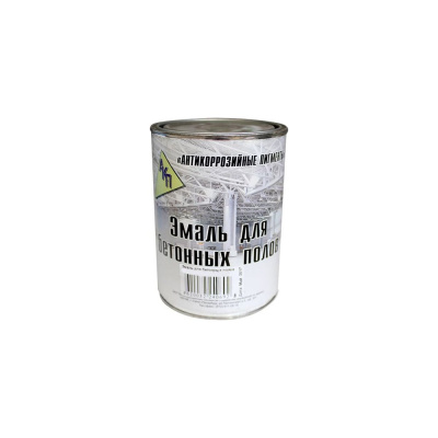 Эмаль для бетонных полов быстросохнущая черный 9005, 1,9 кг