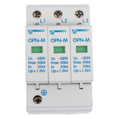 Ограничитель импульсных перенапряжений НовАтек-Электро OPN-M (3S) 20kA