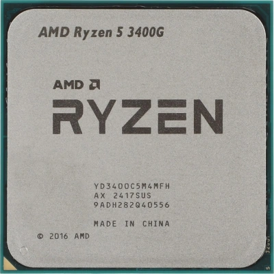 Процессор AMD RYZEN 5 3400G OEM SAM4(YD3400C5M4MFH)