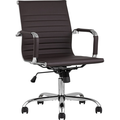 Компьютерное кресло Стул Груп TopChairs City S, коричневое D-101 brown