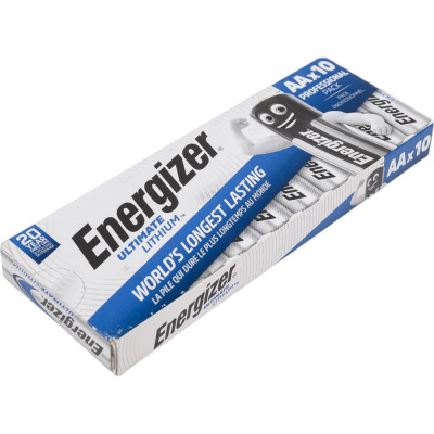 Батарейки Energizer Ultimate Lithium R6/AA (L91) 10BL блистер 10 шт