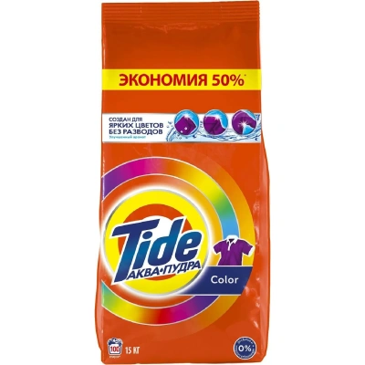 Порошок стиральный TIDE Автомат Color, 15кг