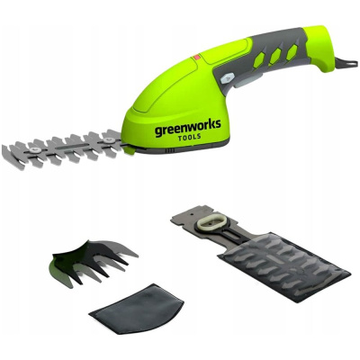 Садовые ножницы аккумуляторные Greenworks G7,2HS, 7,2Vсо встроенным аккумулятором 2 Aч