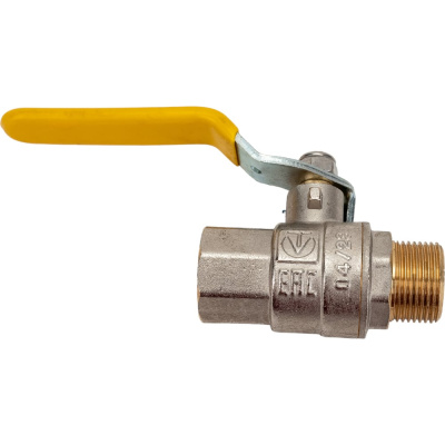 Шаровый кран VALTEC VALGAS газовый, стальная рукоятка, 3/4 в/н