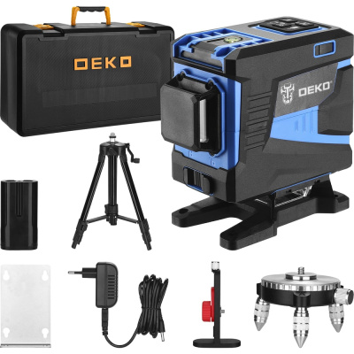 Лазерный уровень DEKO LL12-HVR PREMIUM- это самовыравнивающийся прибор