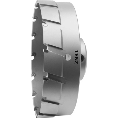 Коронка с твердосплавными напайками LENZ 130x30 мм LZCS-130 R