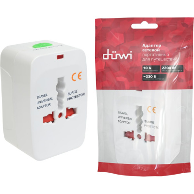 Портативный сетевой адаптер для путешествий duwi 27417 9